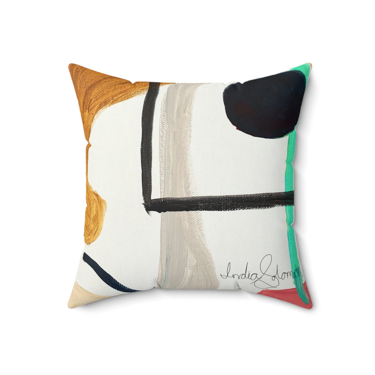 Rebirth Pillow by India Solomon