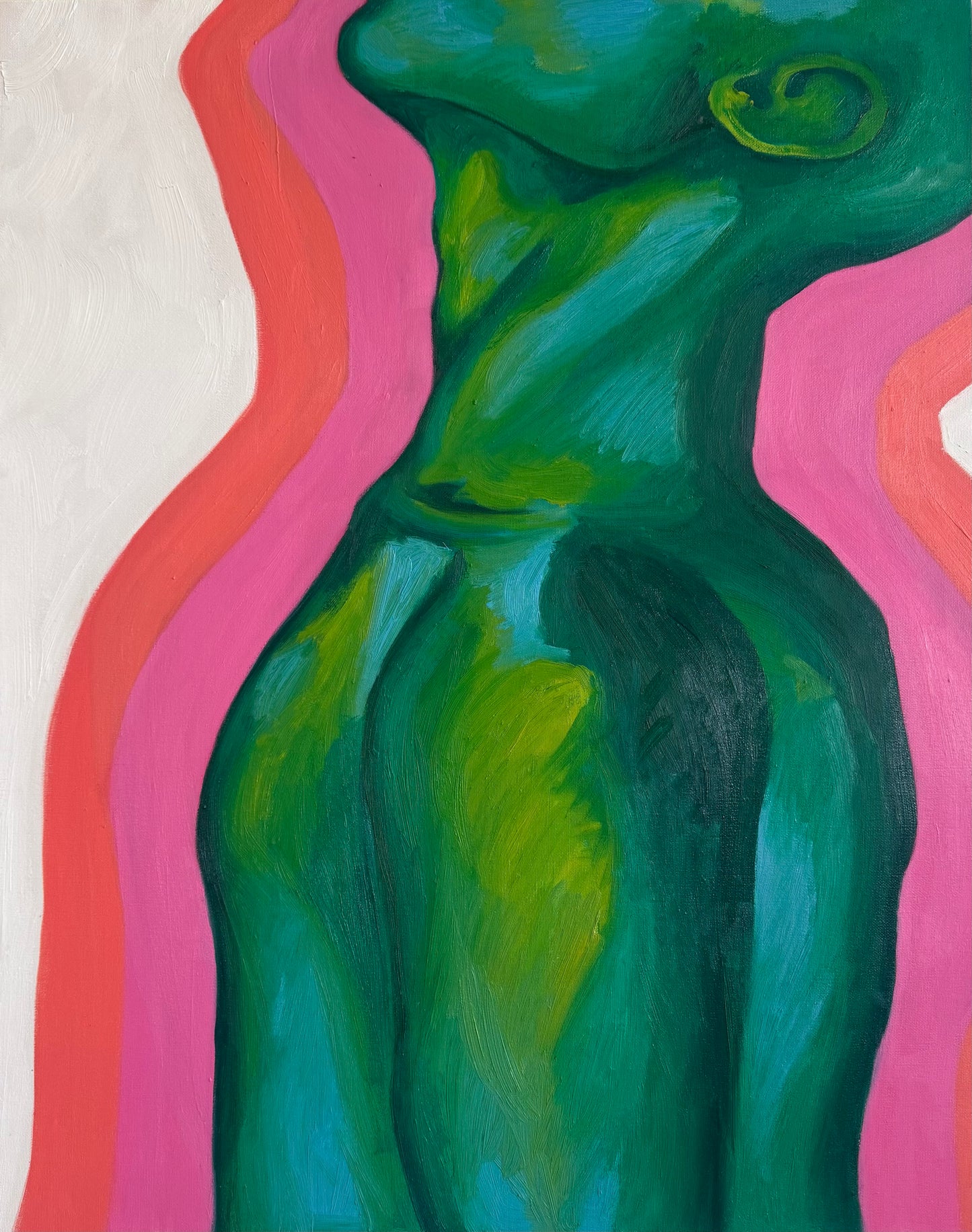 Repentance - 24 x 30 by Haneen Miri