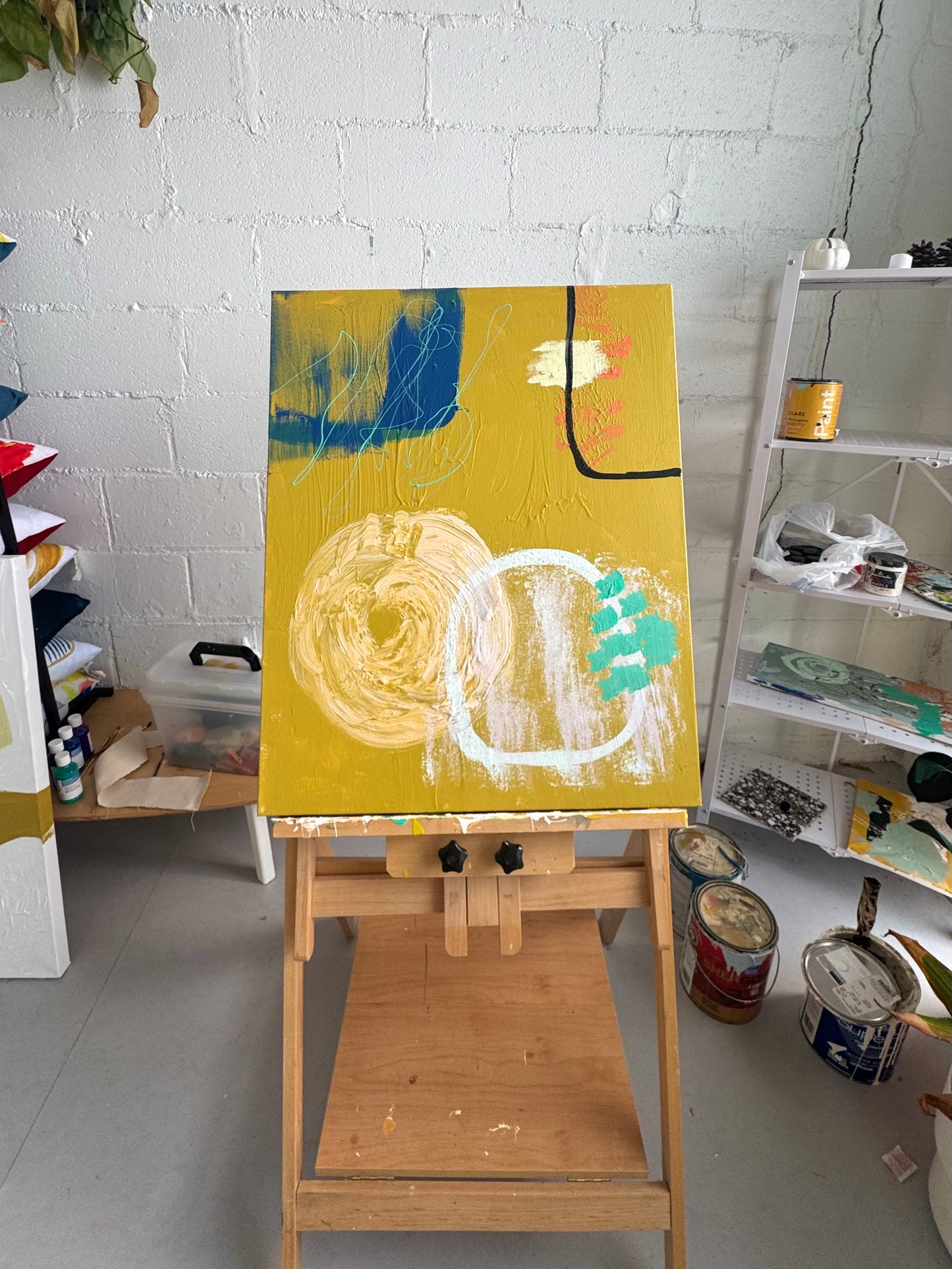 It Will Rise - 24 x 30 by India Solomon