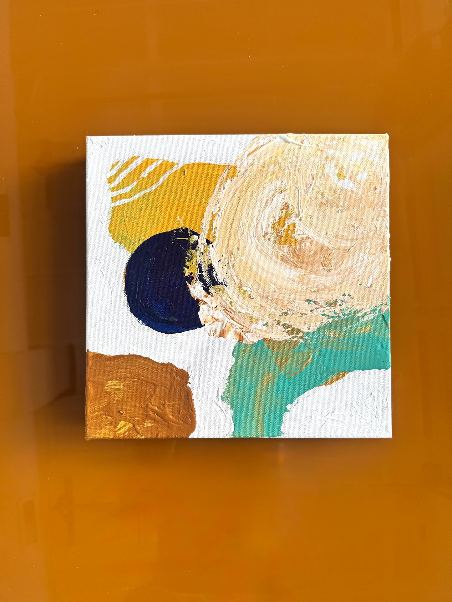 With the Wind I - 8 x 8 by India Solomon