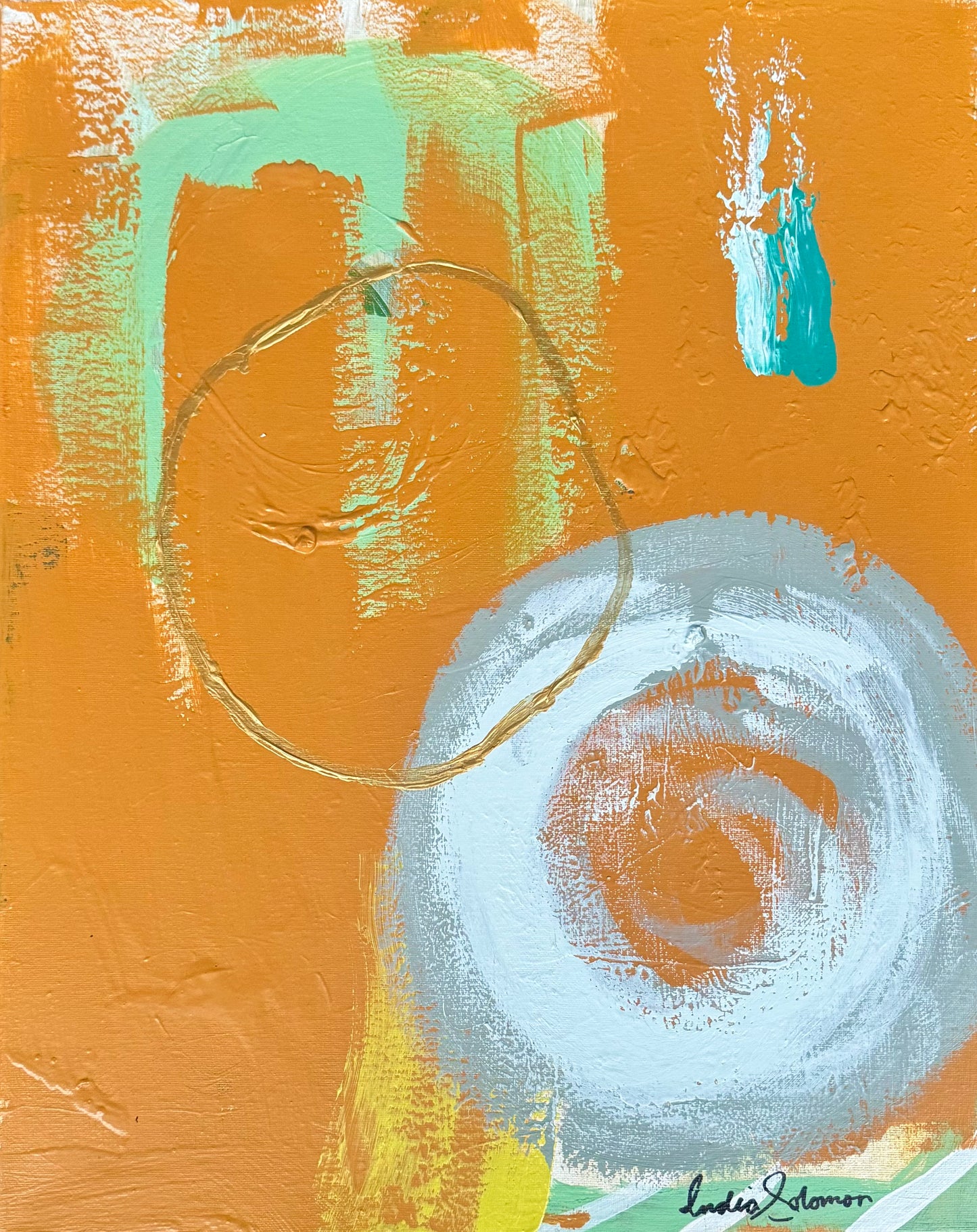 By Chance - 16” x 20” by India Solomon