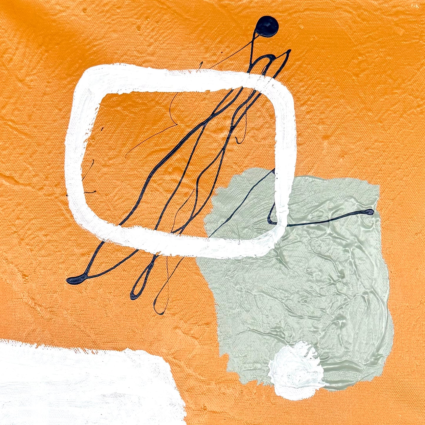 Rearrange - 10” x 10” by India Solomon