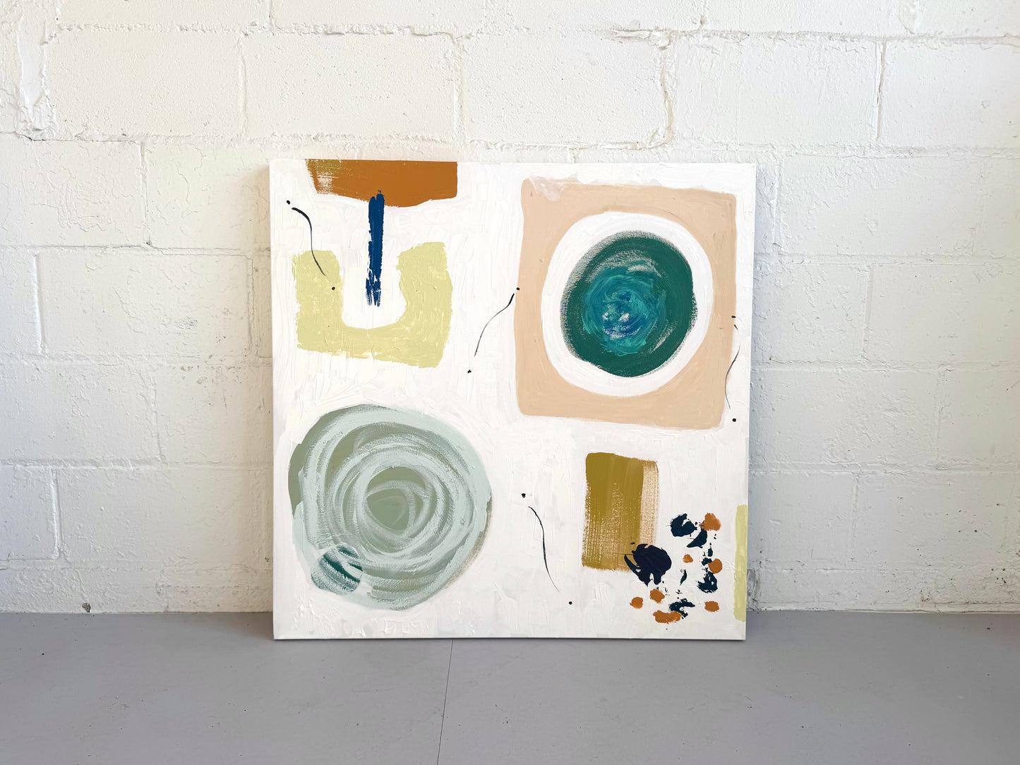 It’s A Phase - 36 x 36 by India Solomon