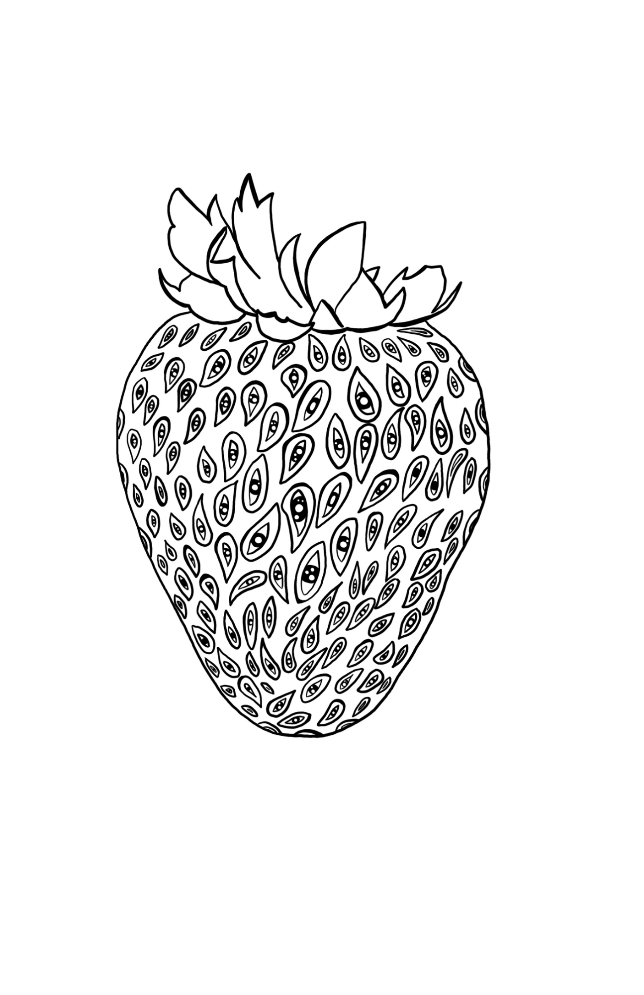 Sweet Vision - 11 x 17 by Jackie Hunter