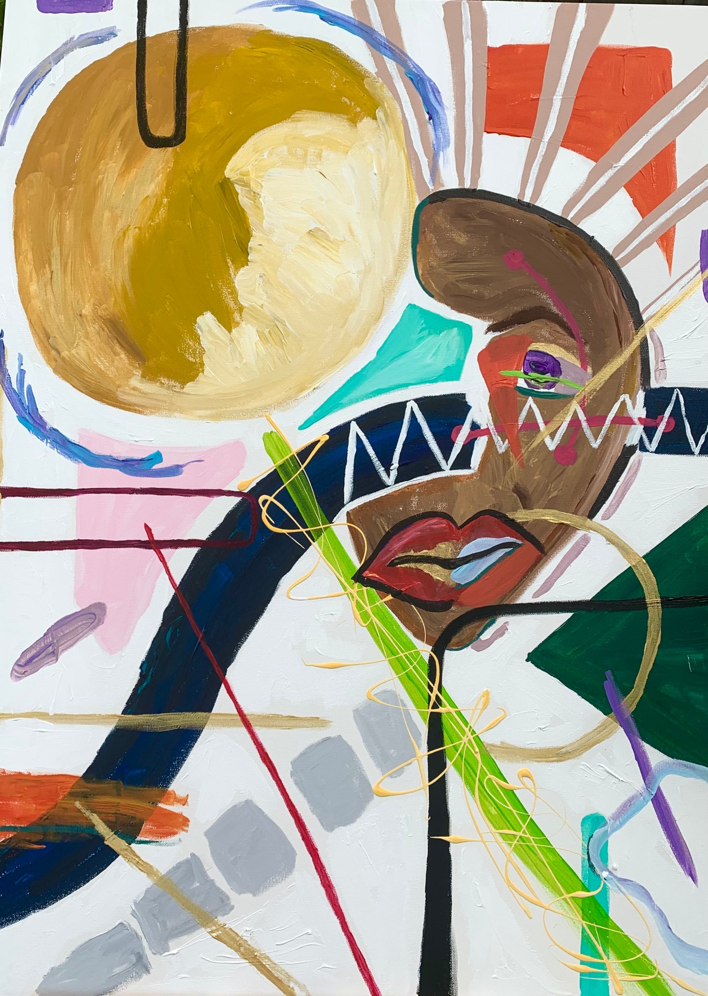 Self - 30x40 by India Solomon