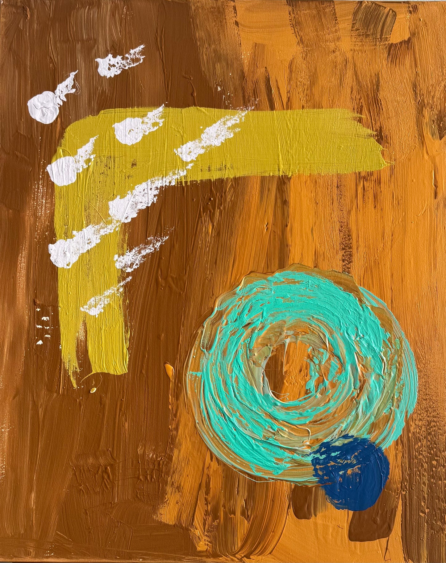 Of the Earth - 24 x 30 by India Solomon