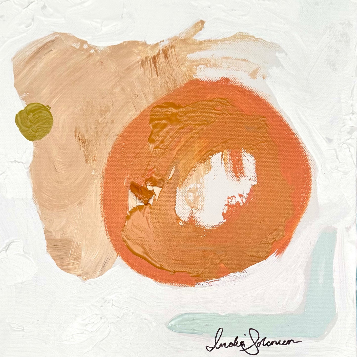 Last Night - 10” x 10” by India Solomon