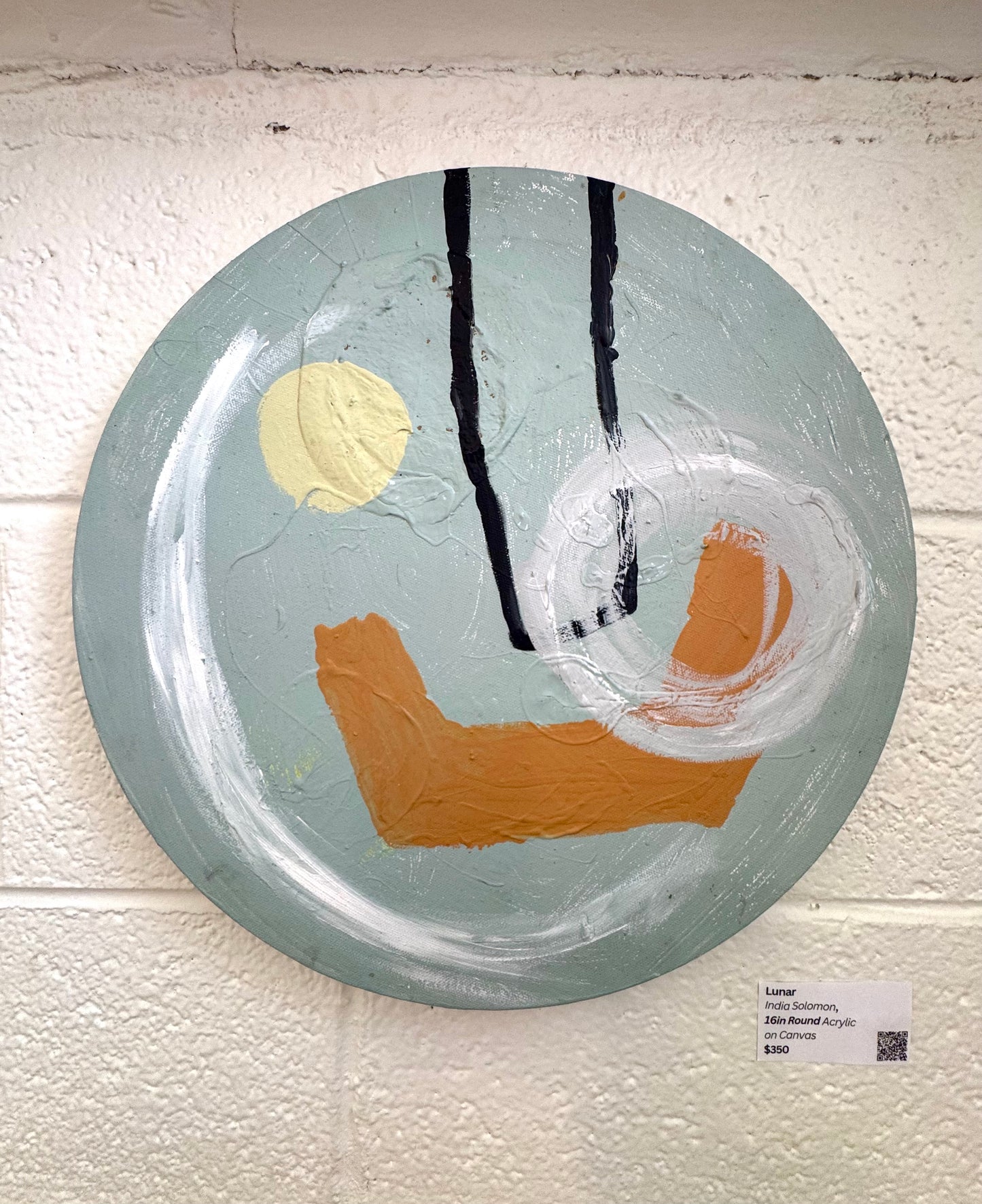 Lunar - 16x16 by India Solomon