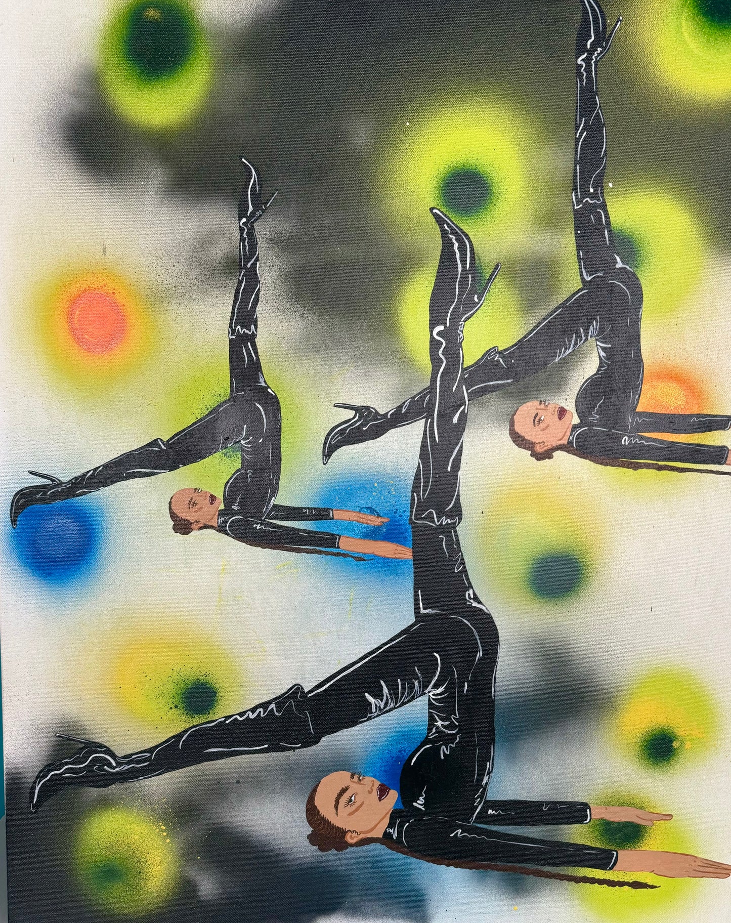 The Triplets - 24x30 by Lilyanna Bacon