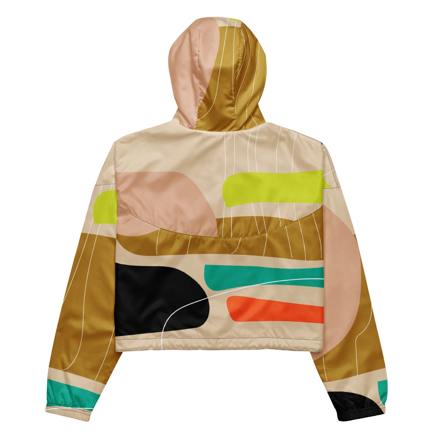 Harvest Cropped Windbreaker by India Solomon