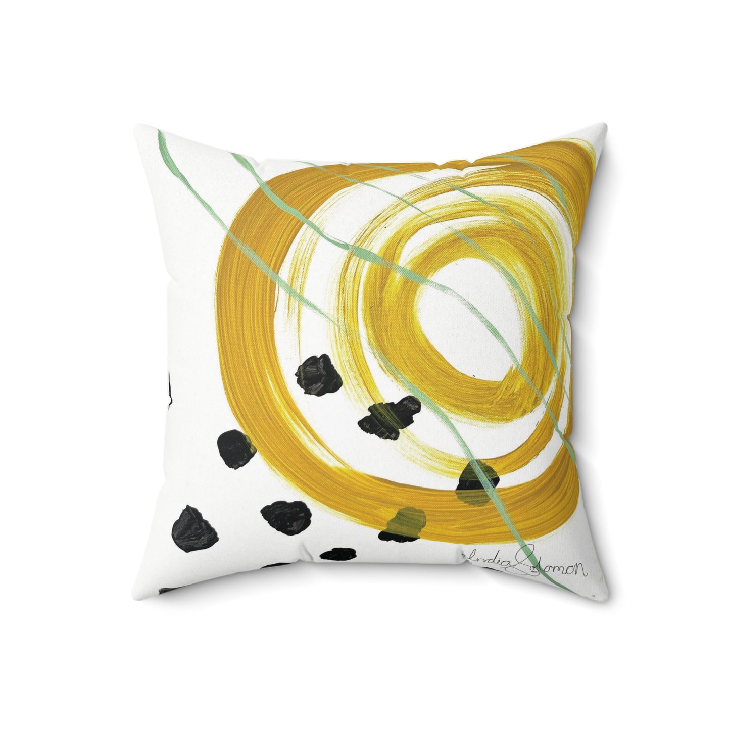 Intentions Pillow by India Solomon