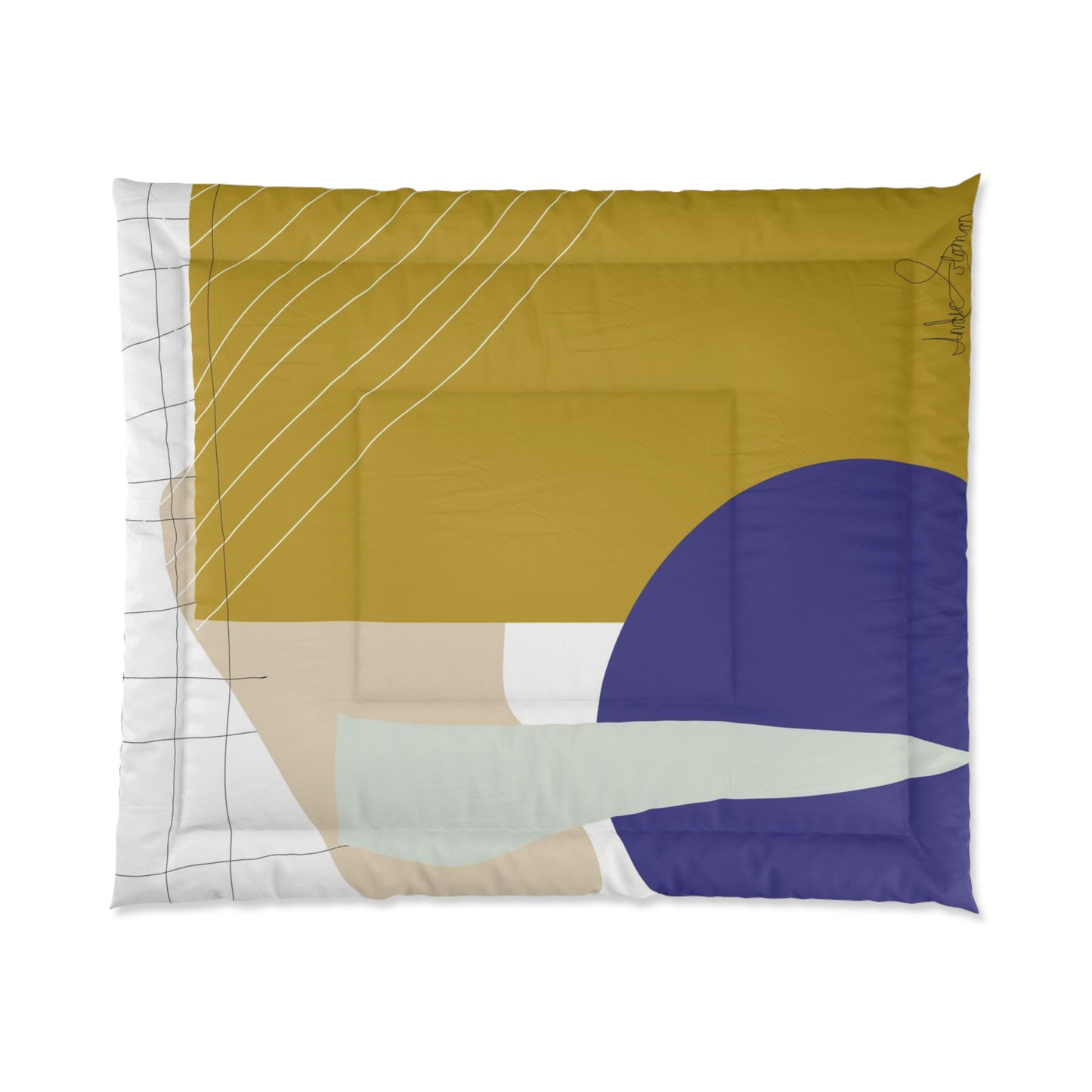 Ocre Space Comforter