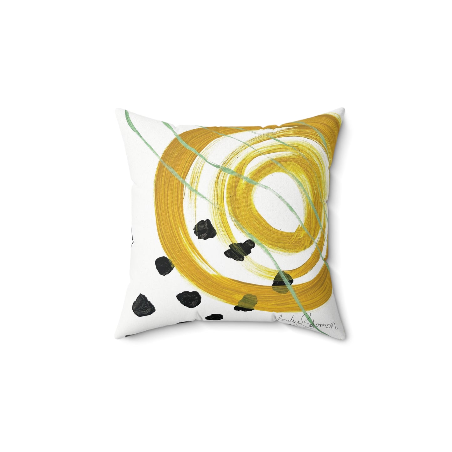 Intentions Pillow by India Solomon