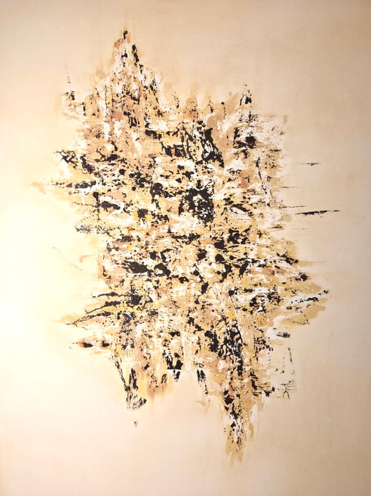 A Tare in Time - 36 x 48 by Shay Gabbara