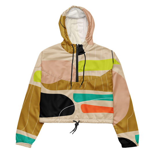 Harvest Cropped Windbreaker by India Solomon