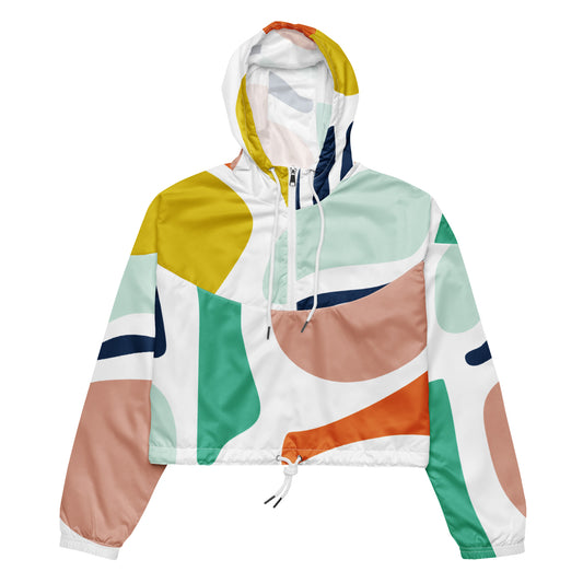 Play Cropped Windbreaker by India Solomon